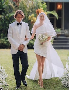 Stylish wedding in Italy