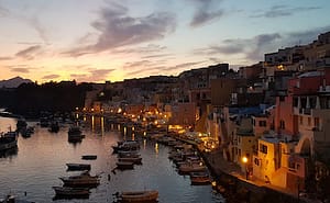 restaurants by the port in Ischia