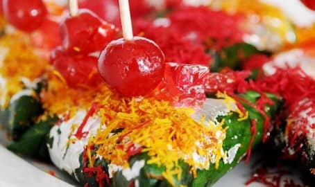 Authentic Indian food at a wedding in Italy